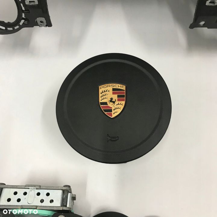 PORSCHE CAYENNE II 2 DESKA ROZDZIELCZA KONSOLA KOKPIT PULPIT PODUSZKI AIRBAG AIR BAG PASY KIT SET - 5