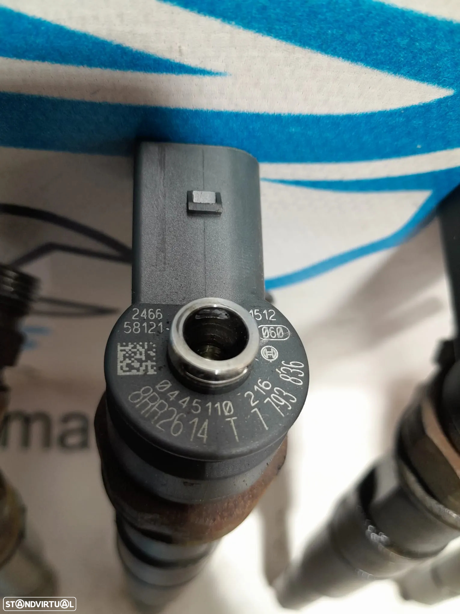 INJETOR INJETORES INJECTOR INJECTORES  BMW SERIE 1 E87 118D 122CV M47 D20 M47D20 204D4 - 8