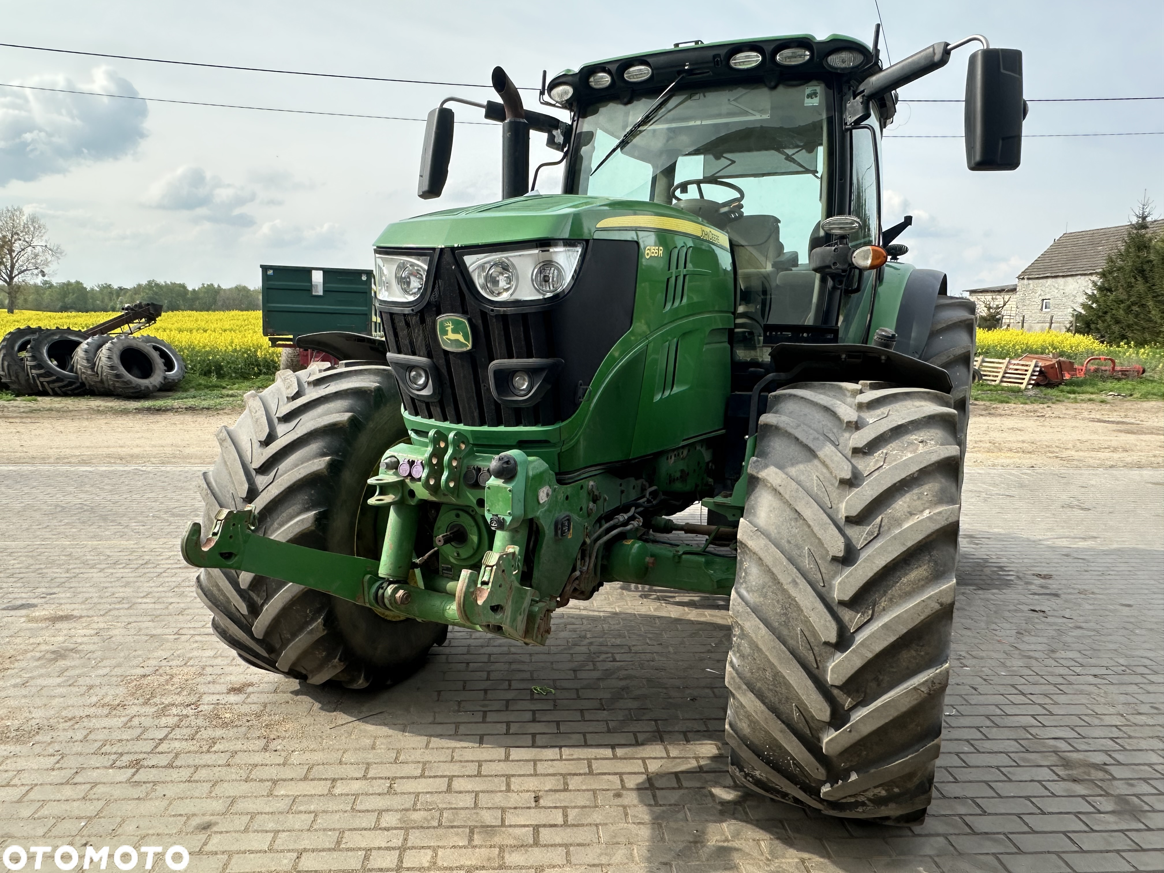 John Deere 6155r GPS aktywacja antena - 7