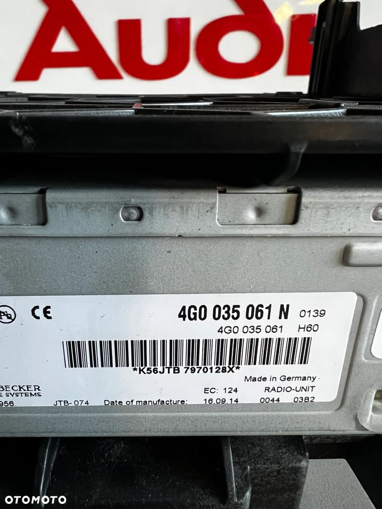 TUNER MODUŁ RADIO AUDIO AUDI A4 B8 A5 8T Q7 4L LIFT 4G0035061N - 3
