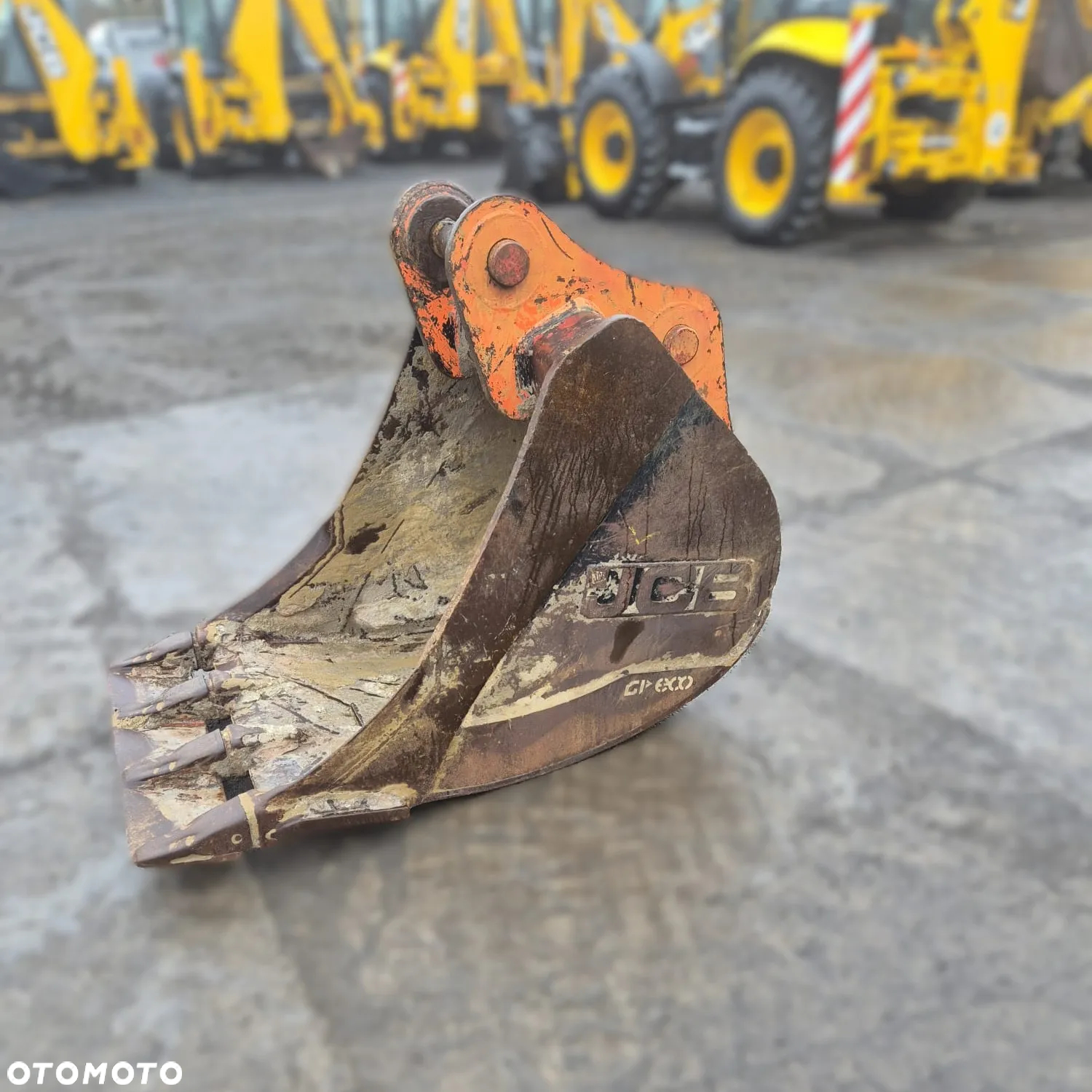 Łyżka używana 90cm JS220 fi80mm ORYGINAŁ JCB nr.6690 - 12