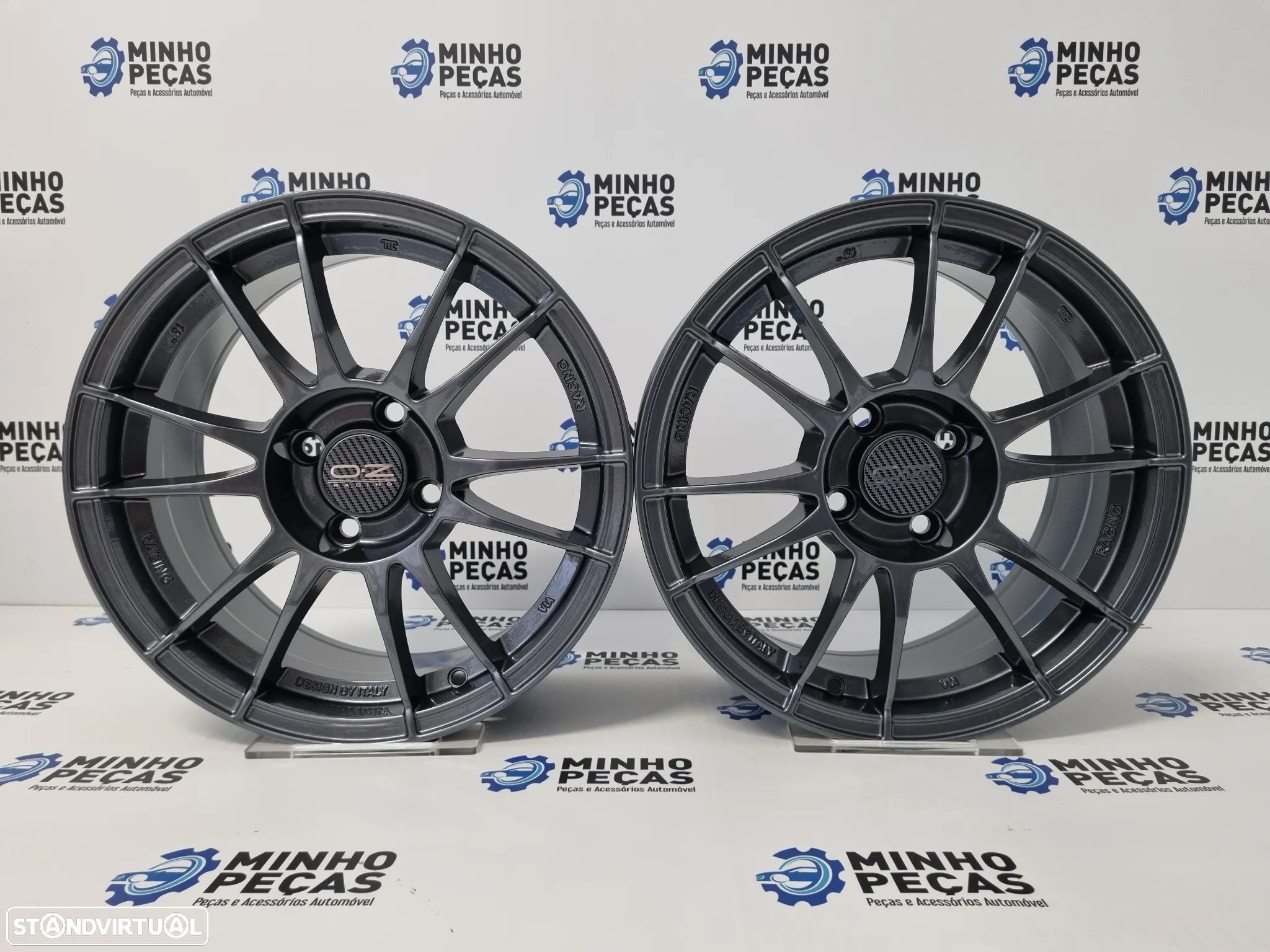 Jantes Look OZ Ultraleggera em 15 (4x100) GunMetal - 1