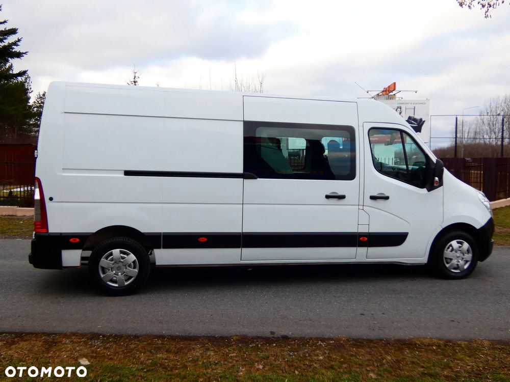 Renault MASTER 2.3DCI BRYGADÓWKA L3 H2 dubelkabina 6 osób - 9