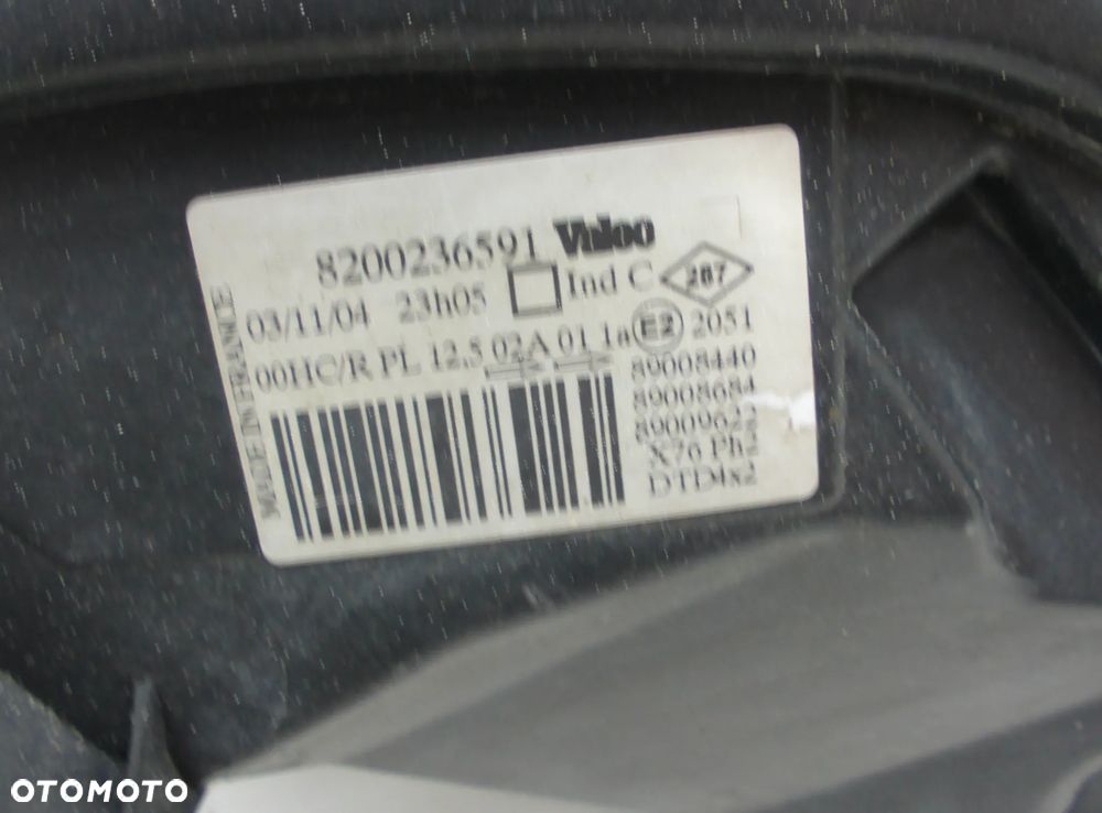 Renault Kangoo I lift Lampa przód Lewa Prawa strona - 7