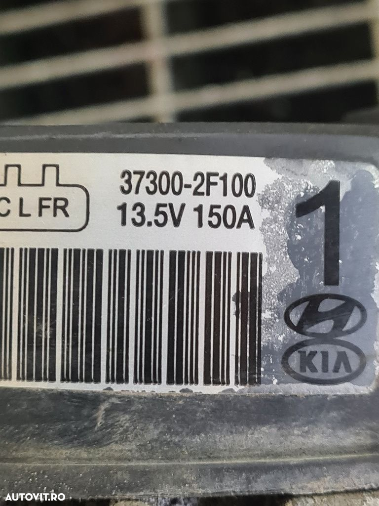Alternator Hyundai IX35 2.0 CRDI 2010 - 2019 136CP 1995CC D4HA (943) Diesel 373002F100 - 5