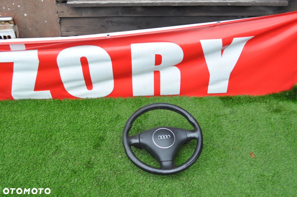 audi A3 8P kierownica skóra + łopatki WYSYŁKA - 1
