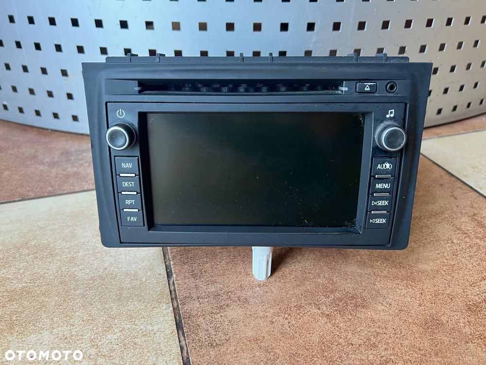 RADIO NAWIGACJA NAVI GPS MONITOR WYŚWIETLACZ SAAB 93 12841611 - 1
