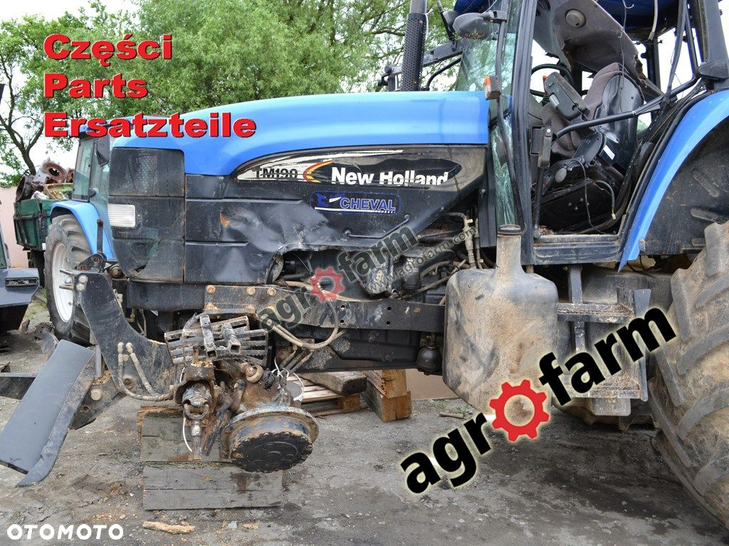 New Holland TM190 części, skrzynia biegów, silnik - 2
