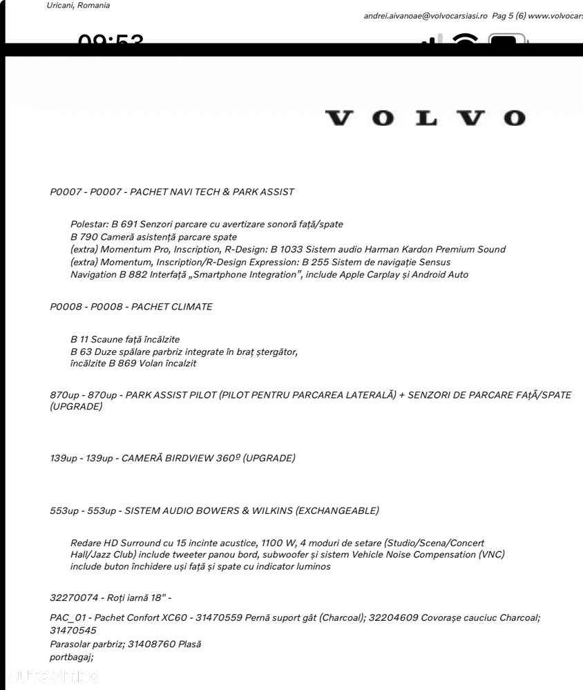 Volvo XC 60 B6 MHEV AT8 AWD Inscription - 30