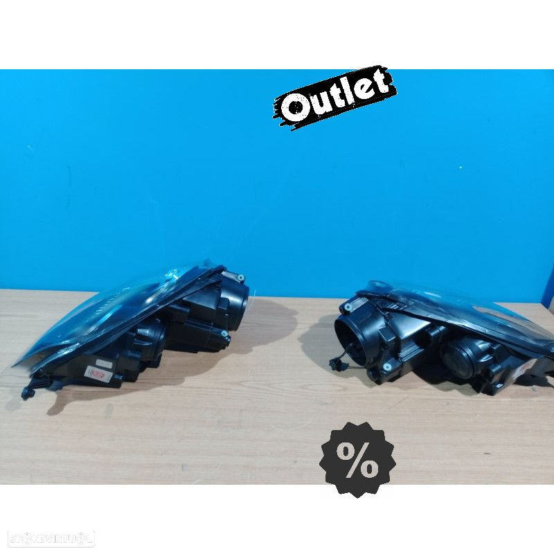 R020063C1 FARÓIS VOLKSWAGEN VW GOLF MK5 03-09 R32 FUNDO PRETO - 6