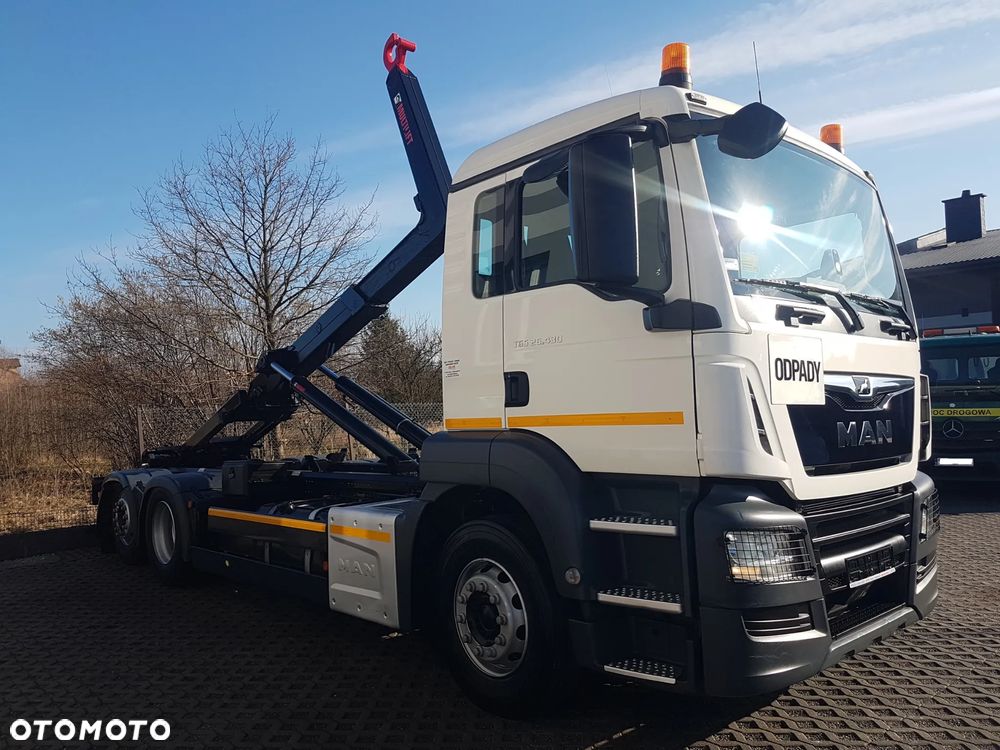 MAN 26.430 TGS 3-OSIE HAKOWIEC MULTILIFT OPTIMA 20S HIAB KLIMA 6x2 - 2