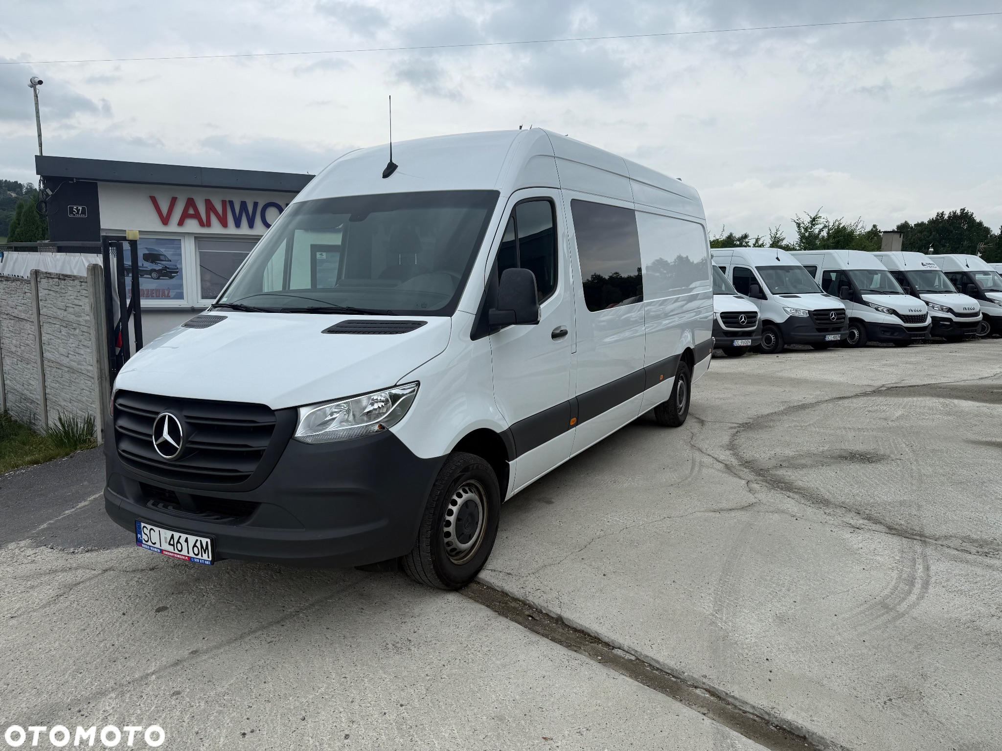 Mercedes-Benz SPRINTER  BRYGADÓWKA 7 OSOB FULL POCJA KAMERY 360 - 2