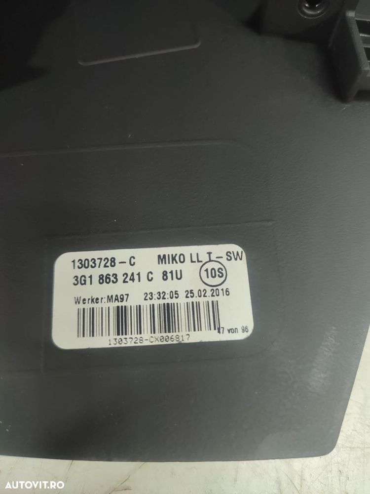 Cotiera 3g1863241c Volkswagen VW Passat B8  [din 2014 pana  2020] - 6