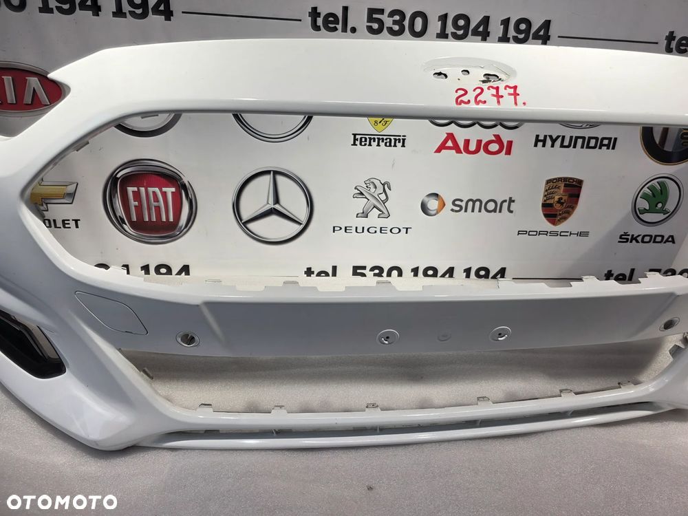 FORD MONDEO MK5 14- ST-LINE ZDERZAK PRZEDNI PRZÓD NA 6xPDC + LISTWA + KRATKA NR DS73-17757-JW NR AUKCJI NZ2277 - 10
