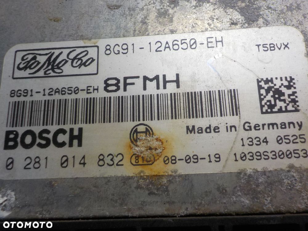 FORD MONDEO MK4 X SPORT 2.2 TDCI 09r sterownik komputer silnika 0281014832 - 10