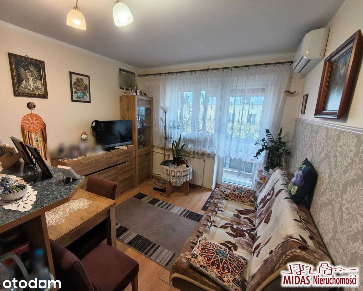 2 pokoje, 34,90m2 loggia-Południe!