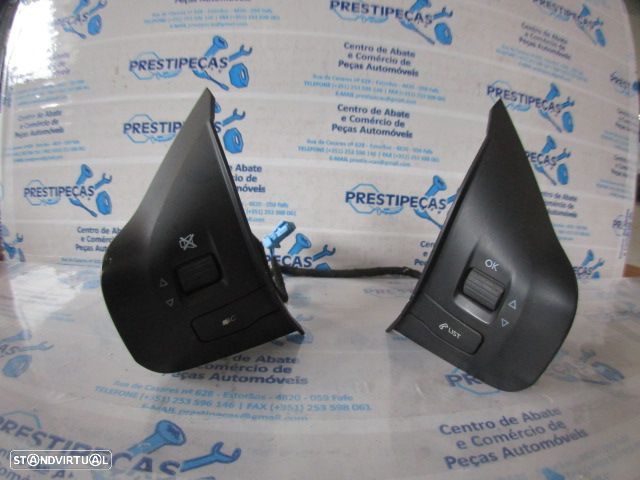 Interruptor Inter4748 PEUGEOT 208 1 FASE 1 2013 1.6HDI 92CV 3P CASTANHO Multifunções VOLANTE - 1