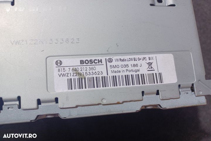 Radio cd 5M0035186J Volkswagen VW Golf 6 [2008 - 2015] Hatchback 5-us - 3