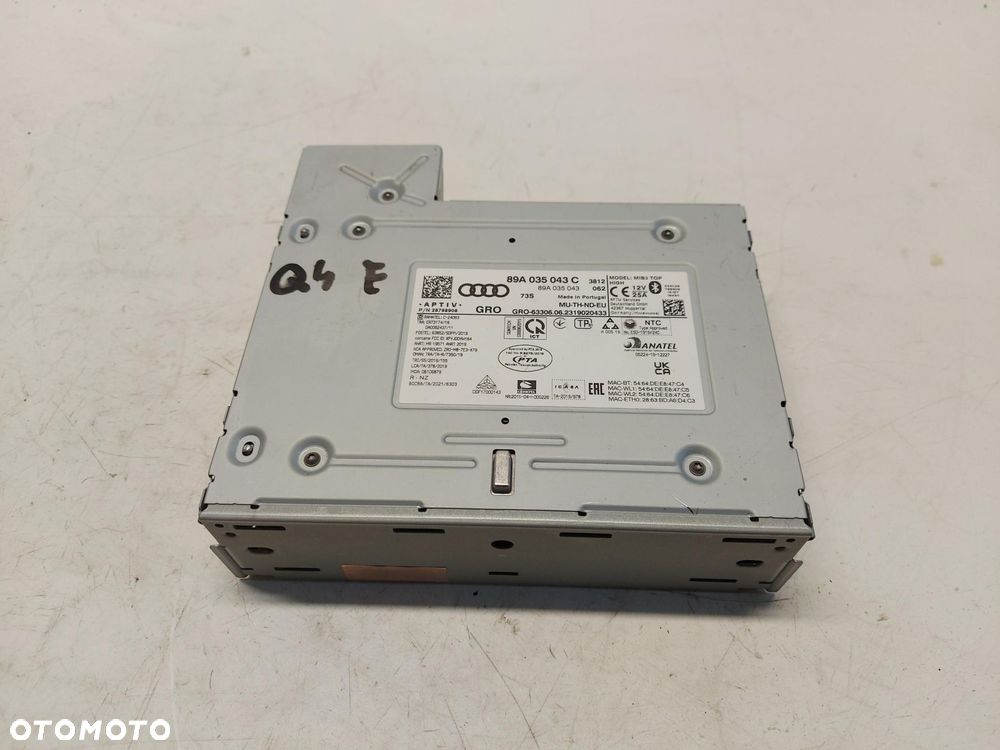 Audi Q4 E-TRON 89A 89E  MODUŁ STERUJĄCY 89A035043C online - 1