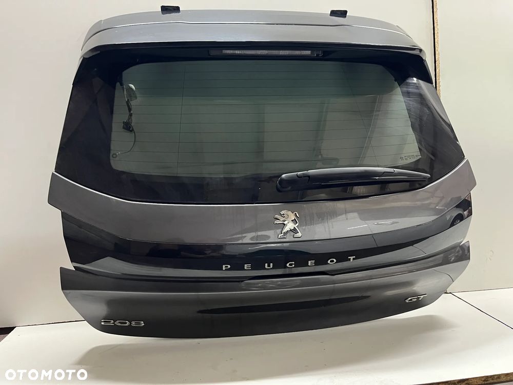 KLAPA BAGAŻNIKA TYŁ KOMPLET PEUGEOT 208 II EVLC EVL - 1