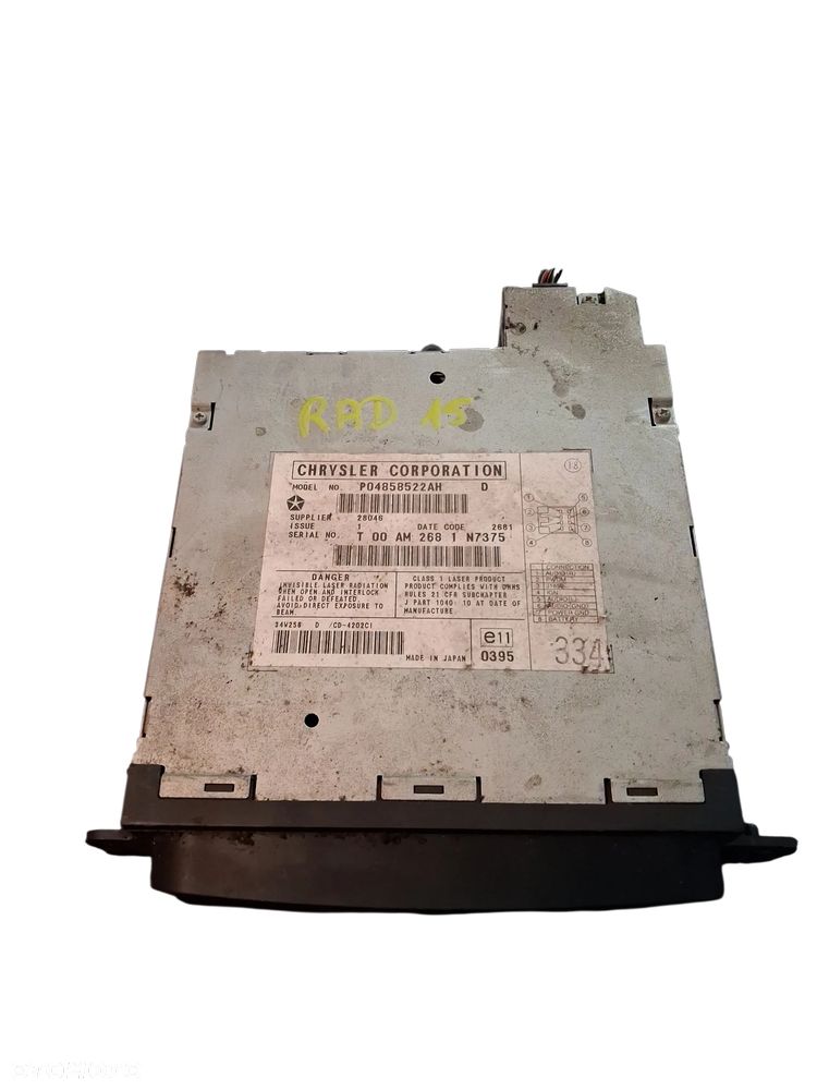 ZMIENIARKA PŁYT CHRYSLER 300M P04858533AH - 1