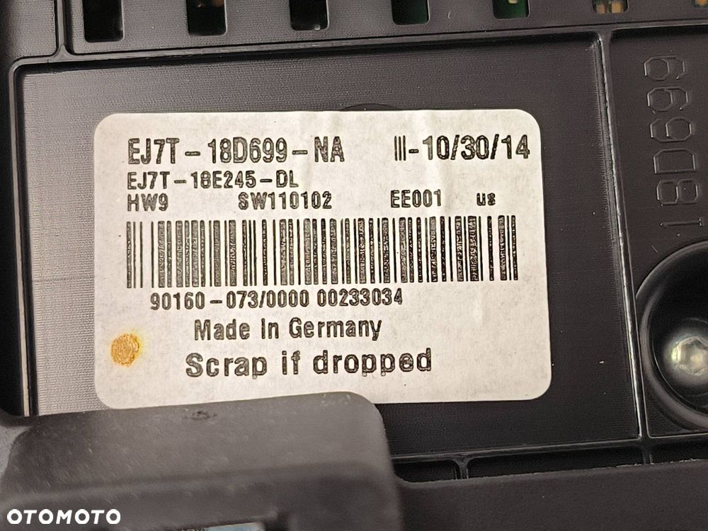 WYŚWIETLACZ PANEL LINCOLN MKC EJ7T 18E245 DL - 3