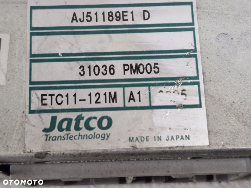MAZDA MPV II 3.0 B V6 MODUŁ STEROWNIK SKRZYNI BIEGÓW AJ51189E1 - 6