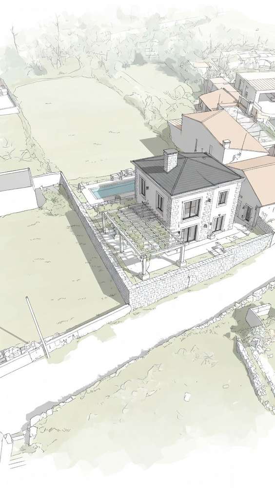 Terreno com Ruína para Reconstrução | 735m² | A 10 min de Coimbra - Grande imagem: 2/11