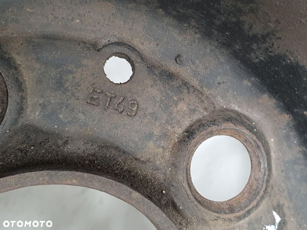 FELGA STALOWA 15 5x112 6J ET49 MERCEDES W169 1244000602 1SZT - 3
