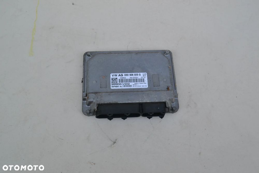VW  SEAT SKODA KOMPUTER STEROWNIK SILNIKA 1,2 03D906023Q - 1