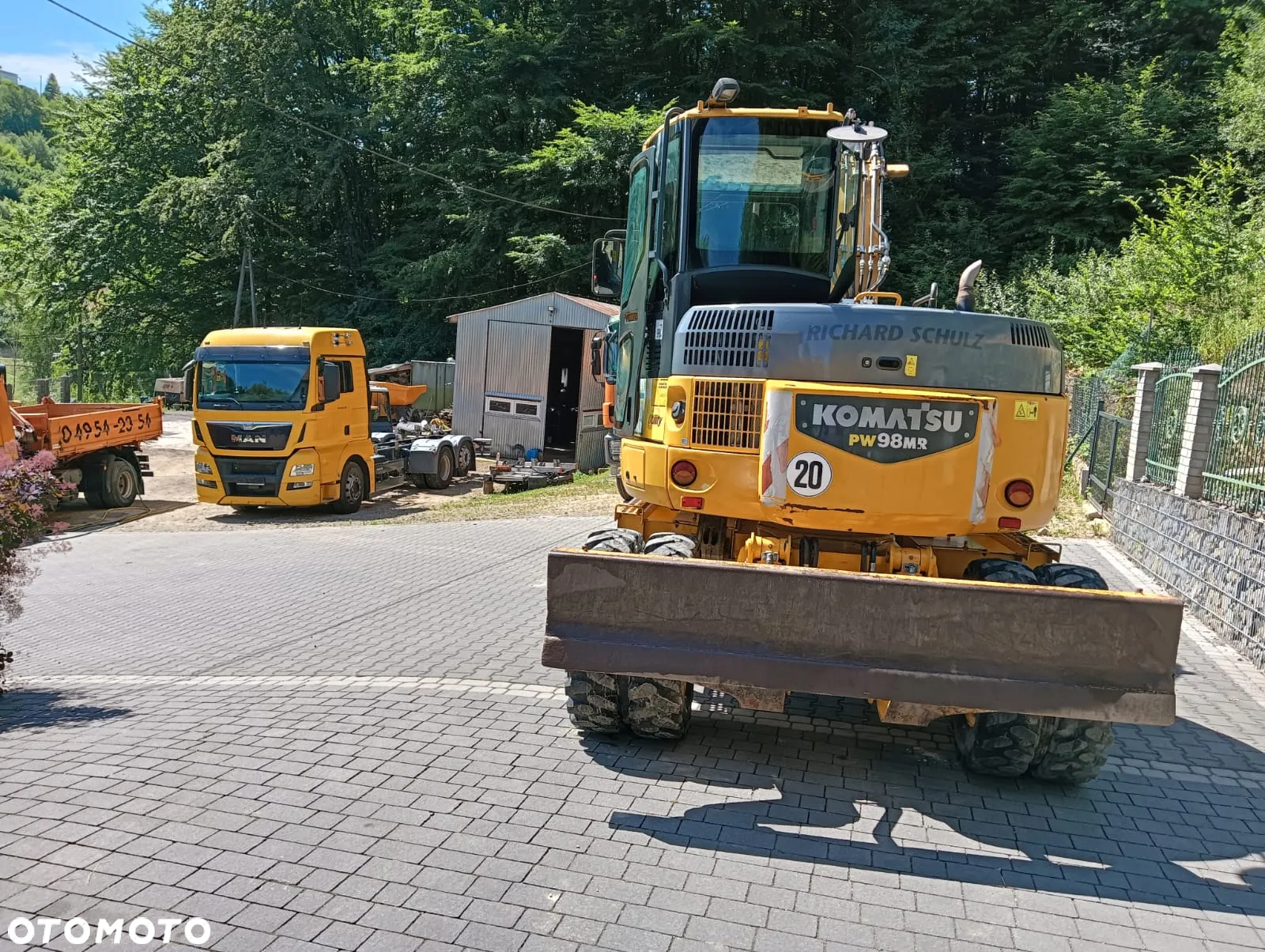 Komatsu PW98MR | 2012 r | 10 ton | koparka kołowa koparka obrotowa - 9