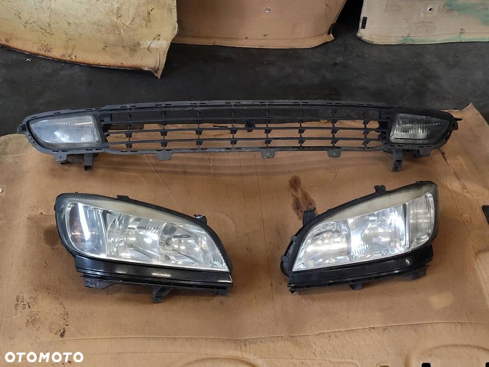 KOMPLETNY PRZÓD MASKA ZDERZAK BŁOTNIK LAMPA OPEL ZAFIRA A 99-03r - 12