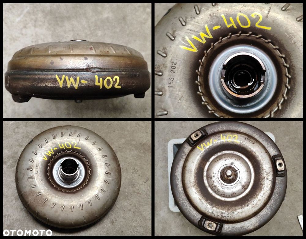 VOLKSWAGEN VW AUTOMAT AUTOMATYCZNE DIESEL / BENZYNA SPRZĘGŁO KOŁO ZAMACHOWE TARCZA DOCISK DWUMAS - 20