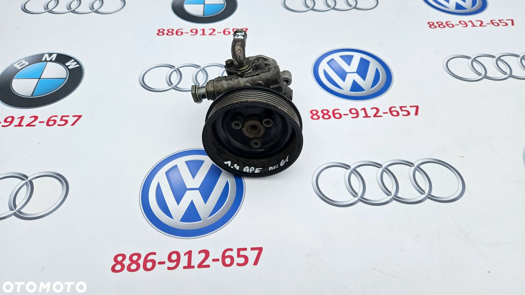 VW Golf 4 IV Audi A3 8L 1.4 16V Pompa wspomagania z kołem 1J0422154B 030145269A - 8