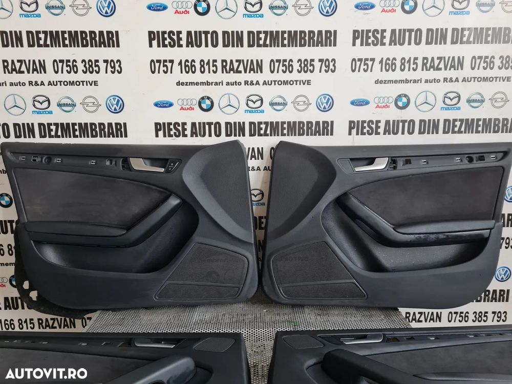 Set Fete Fata Tapiterie Usa Piele Alcantara Audi A5 Sportback 2.0 Tdi Euro 5 Motor CJC Cutie Automa - 7