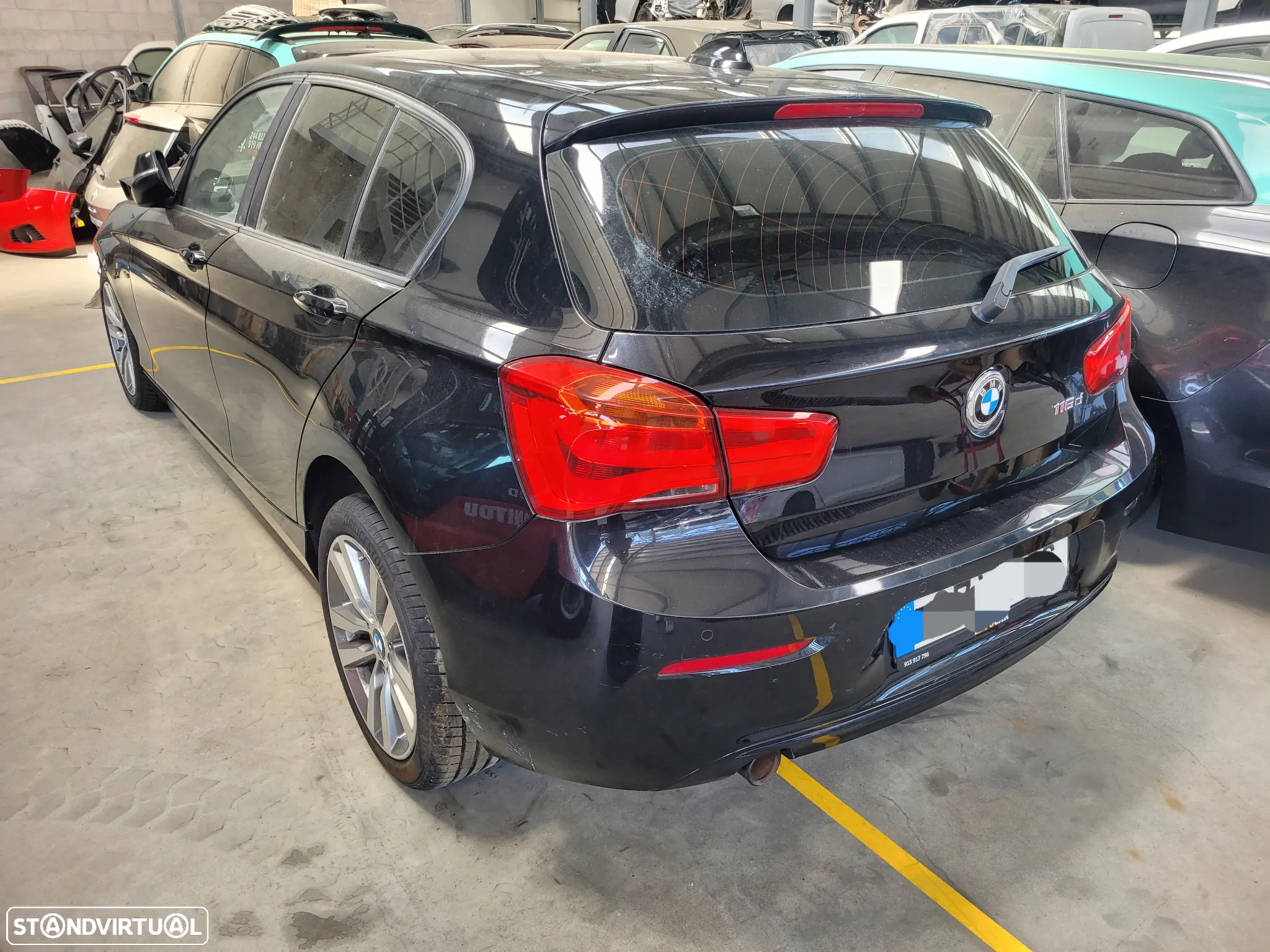 Bmw 116d 2017 para peças - 2