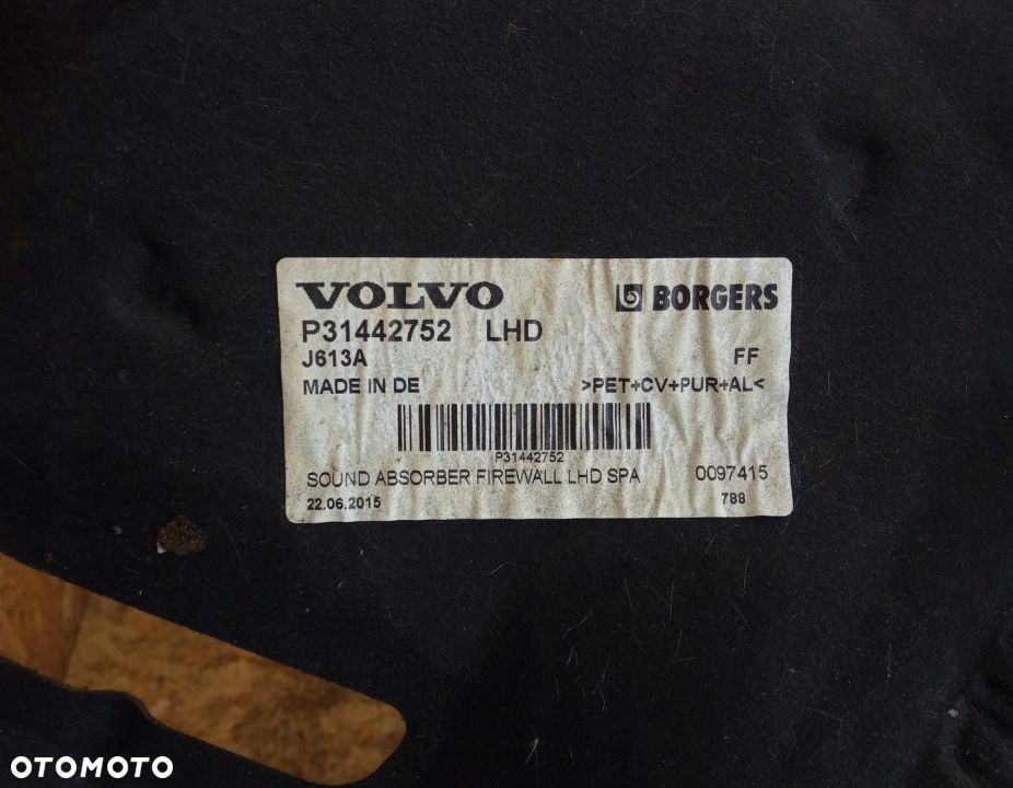 WYGŁUSZENIE ŚCIANY VOLVO XC90 II 31442752 - 4