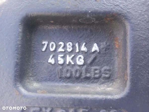 Obciążnik walizkowy 45kg Case MX CX McCormick MTX TTX XTX - 3