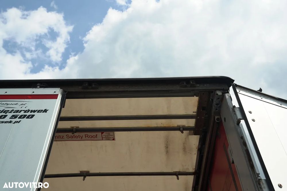 Schmitz Cargobull CORTINĂ / AXĂ RIDICATĂ / ACOPERIȘ RIDICAT / CONTENIER PENTRU PALEȚI - 15