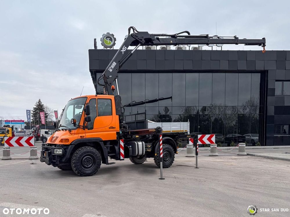 Unimog UNIMOG U300 4x4 HIAB 122 D -3 HDS Żuraw - 11