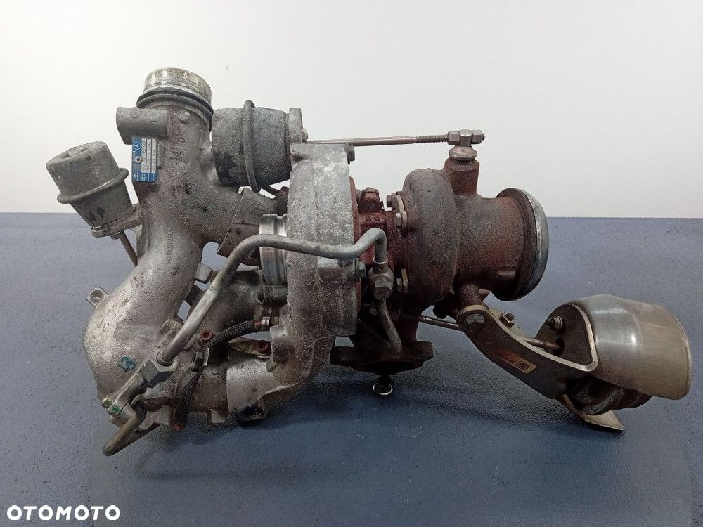 MERCEDES C W203 2.2 170KM TURBOSPRĘŻARKA BITURBO A6510904980 - 9