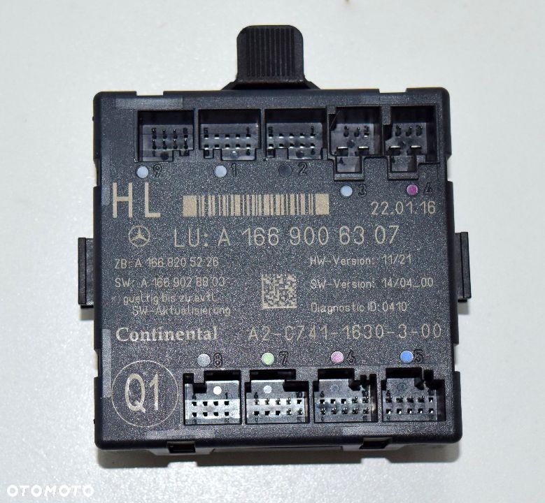 MERCEDES W166 W292 MODUŁ STEROWNIK DRZWI A1669006307