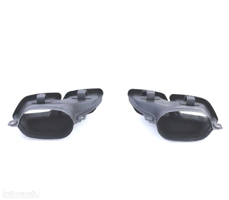 PONTEIRAS DE ESCAPE LOOK AMG C63 MERCEDES W205 14- LOOK AMG - 2