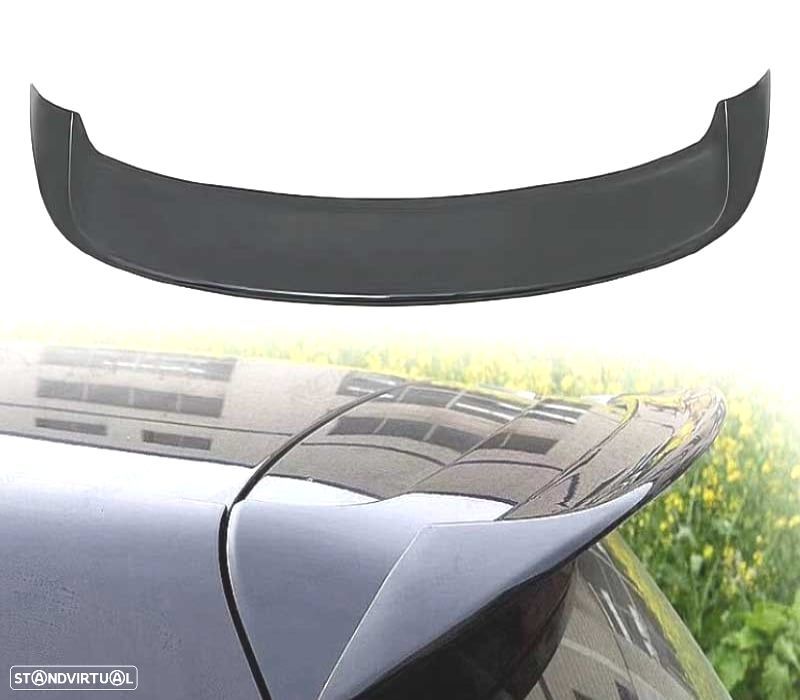 AILERON SPOILER VW GOLF 6 GTI R32 08-13 LOOK RZ PRETO BRILLANTE - 1
