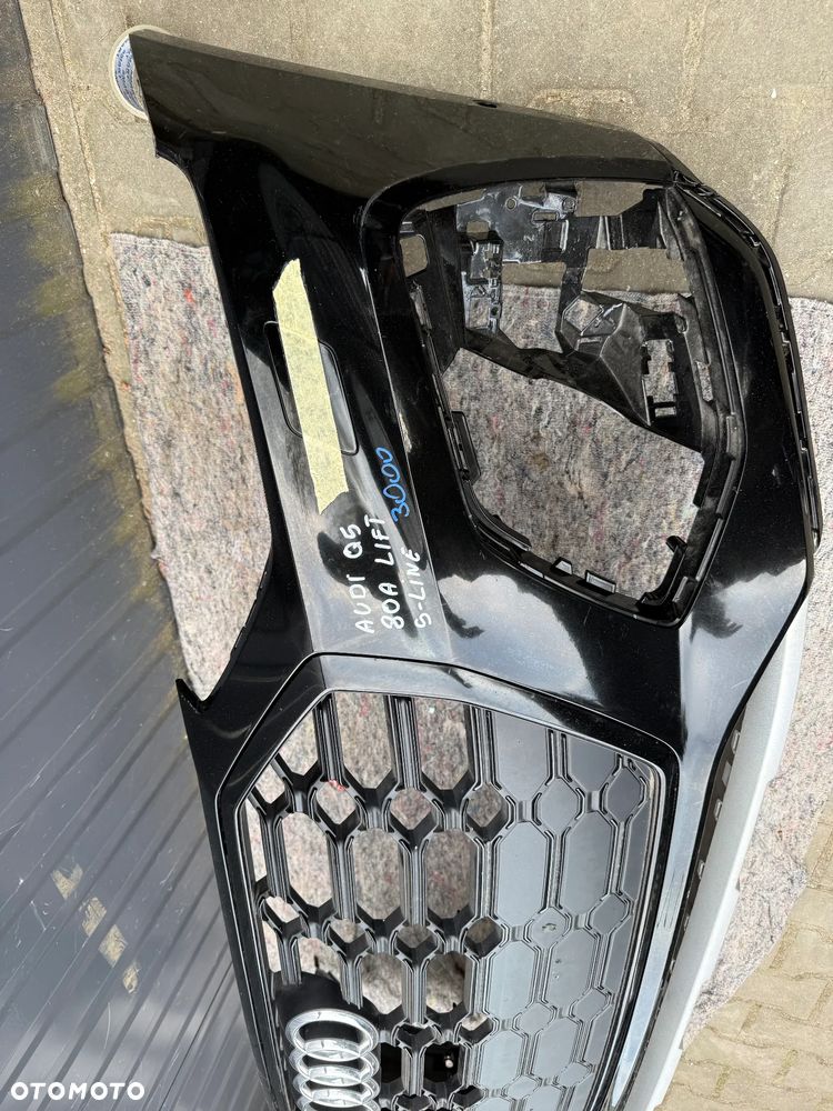 ZDERZAK AUDI Q5 80A LIFT S-LINE CAŁY ORYGINAŁ - 2
