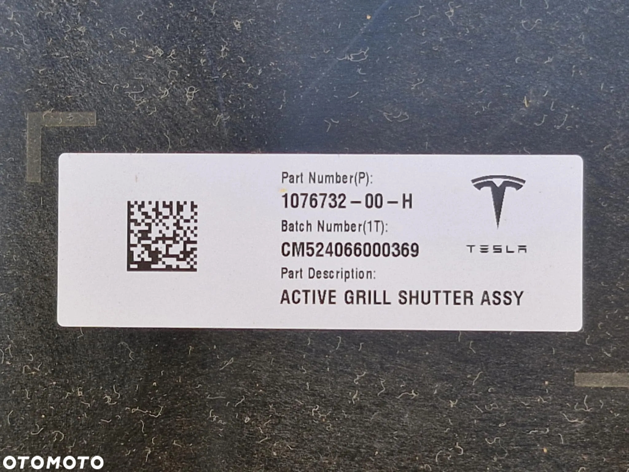 TESLA MODEL 3 KIEROWNICA POWIETRZA 1076732-00-H - 8