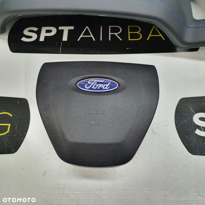 FORD RANGER DESKA ROZDZIELCZA KONSOLA KOKPIT PULPIT PODUSZKI AIRBAG AIR BAG PASY KIT SET - 6