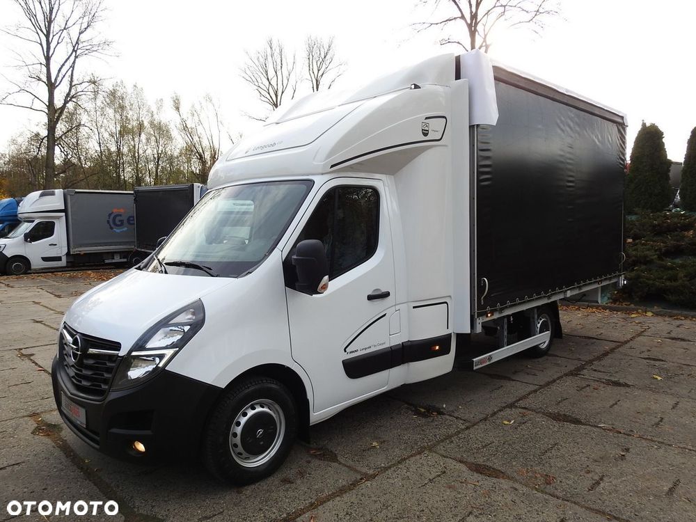 Opel MOVANO PLANDEKA 10 PALET WEBASTO TEMPOMAT KLIMATYZACJA LEDY PNEUMATYKA  165KM - 7