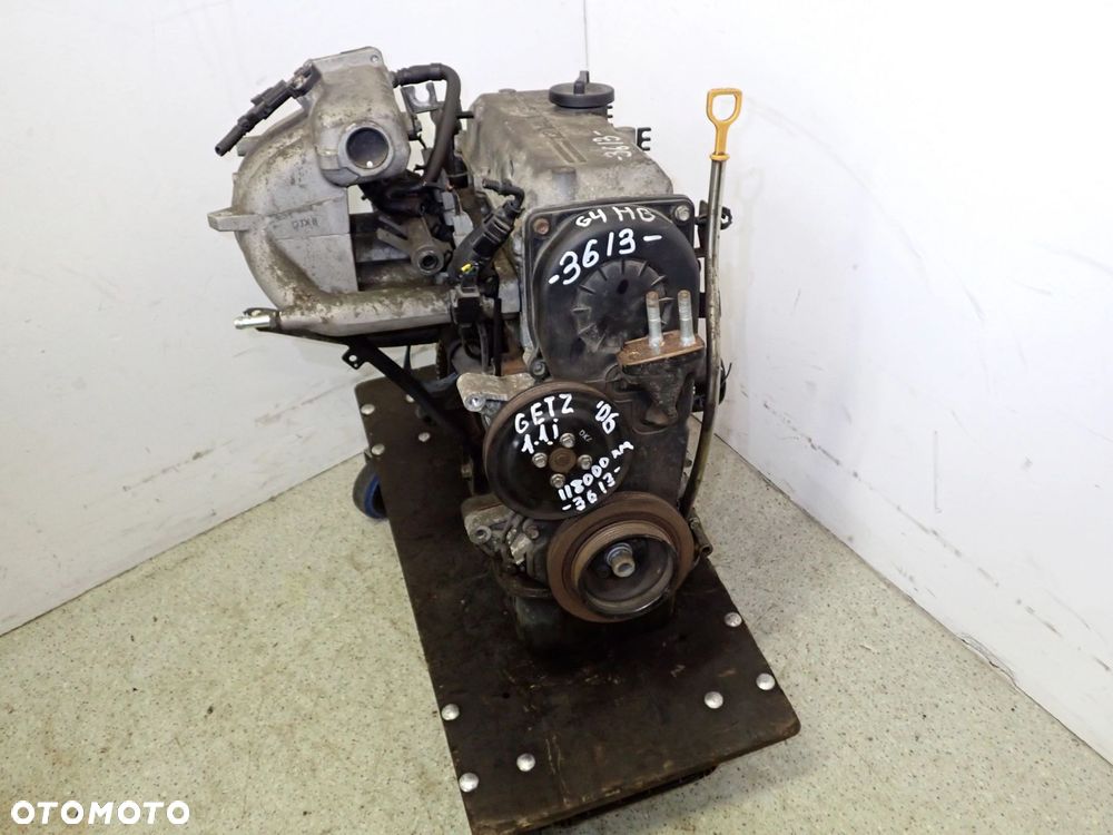 HYUNDAI GETZ 1.1i BENZYNA 06- SILNIK MOTOR G4HG - 6