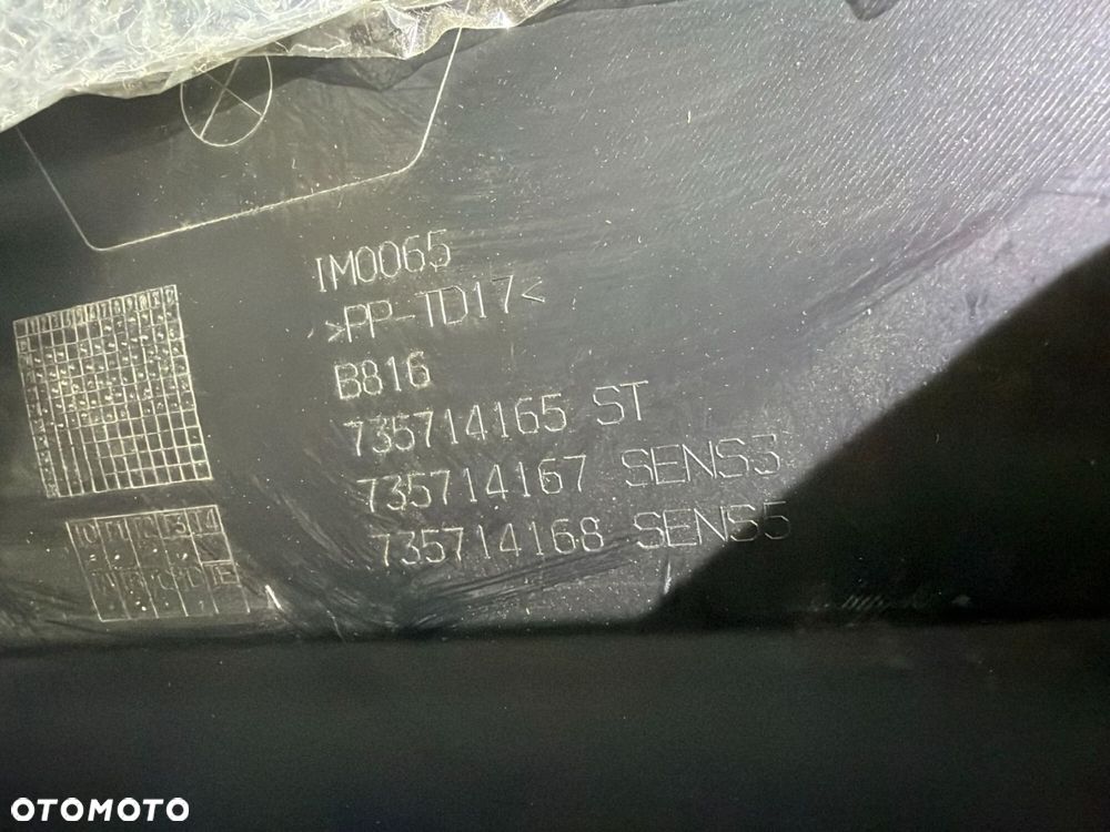 Fiat 500e zderzak tył 735808289 735714165 nowy oryginał - 10